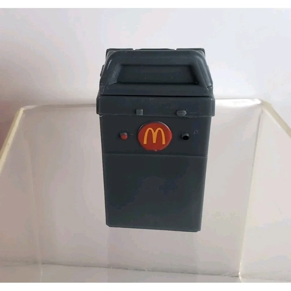 Lil McDonald's Happy Meal Toy #12 Burger Grill Two-sided Patties Realistic Mini